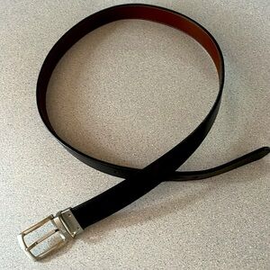 Polo by Ralph Lauren Black Leather Belt